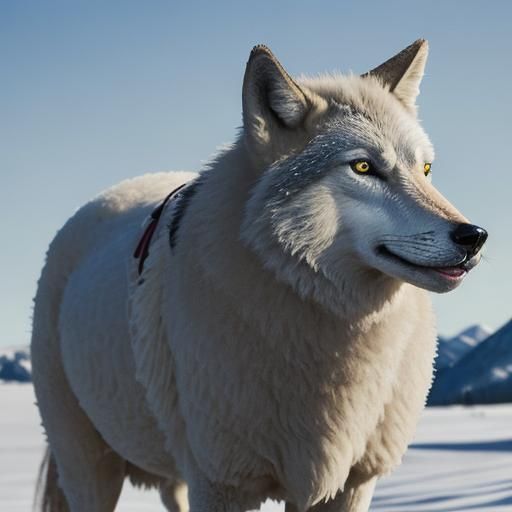 Wolf in Sheep's Clothing: A Deceptive Image