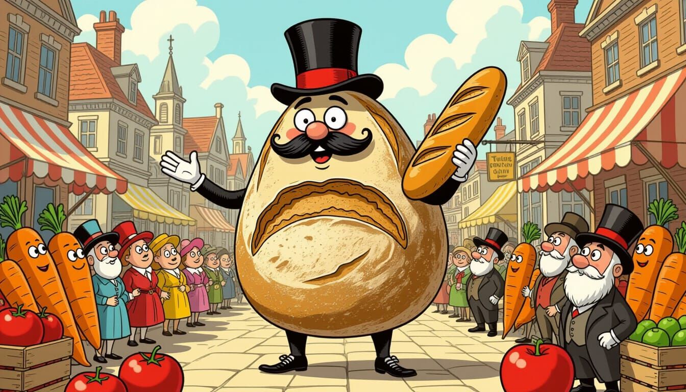 Sentient Sourdough Baron Rules Victorian Market