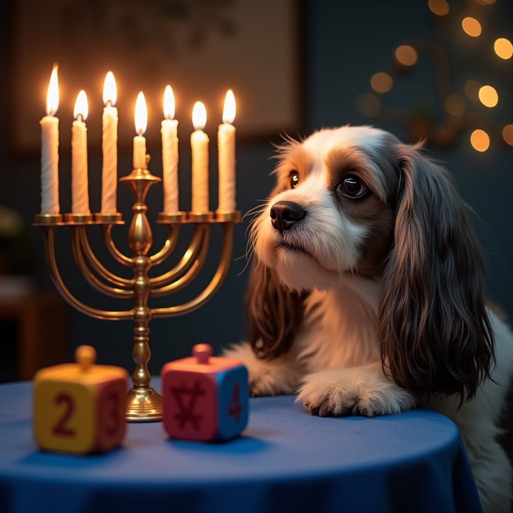 Jewish Celebrations in Whimsical Harmony