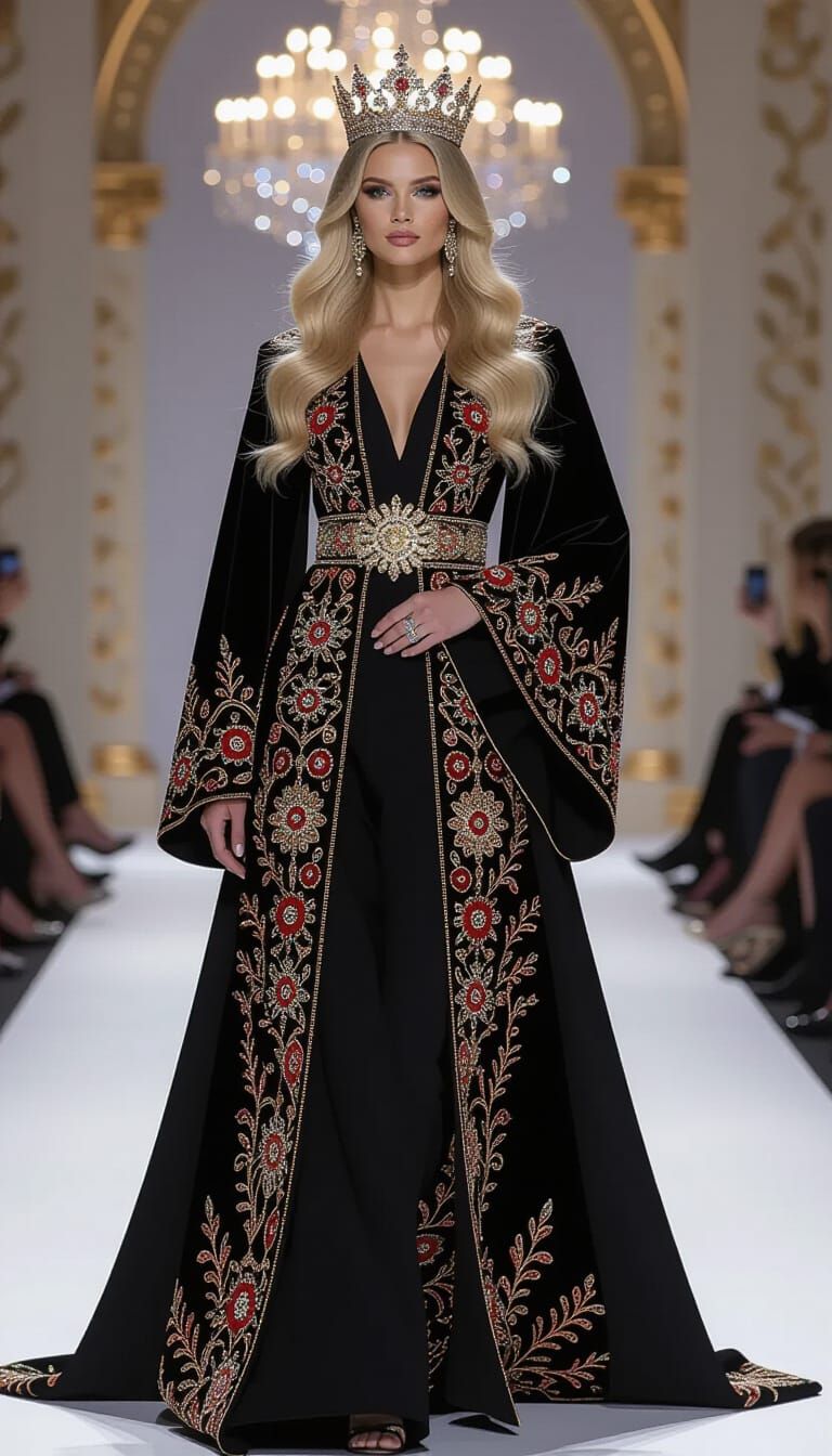 Regal Abaya on Confident Businesswoman