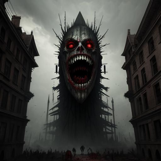 Gory Titan Attack: A Creepypasta Horror