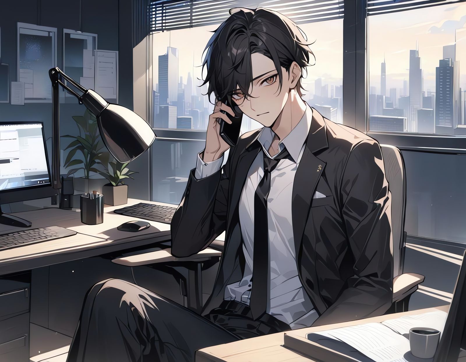 A Lonely Cowboy in a Modern Cubicle