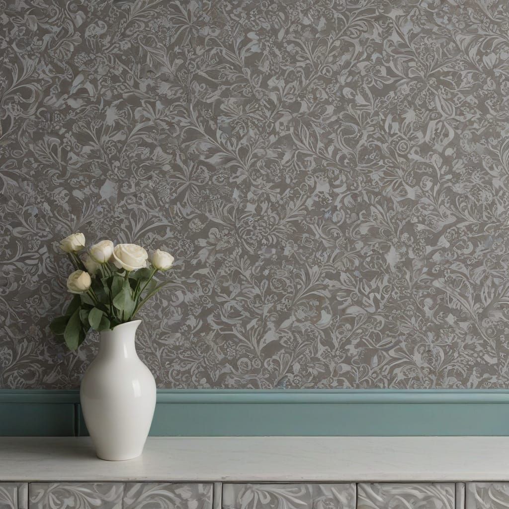 Majolica-Style Still Life with Stipple Technique