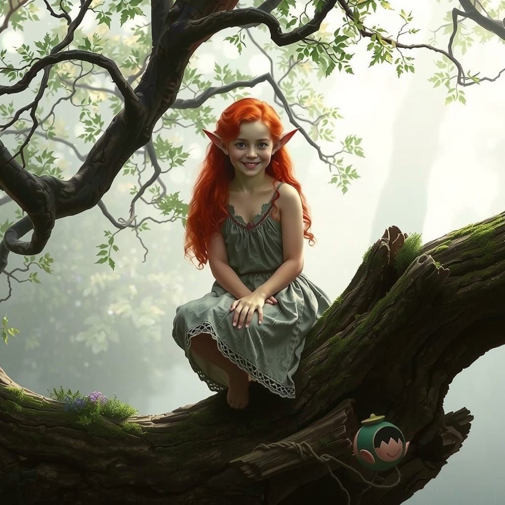 Ethereal Elf Maiden Invites You to Enchanted Realm