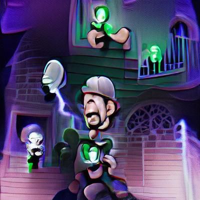 Luigi's Mansion Spooky Architecture