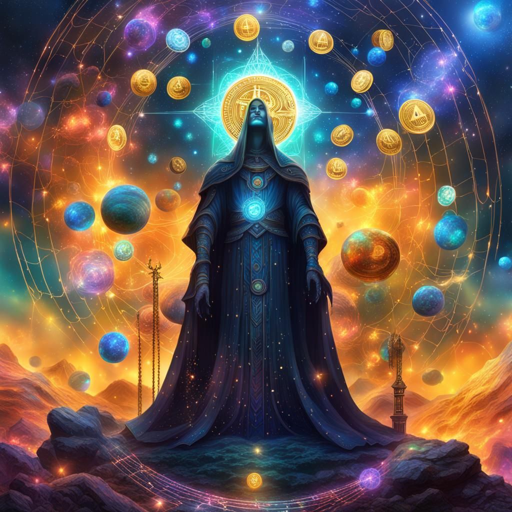 Astral Servitor for Crypto Trading, by Pablo Amaringo