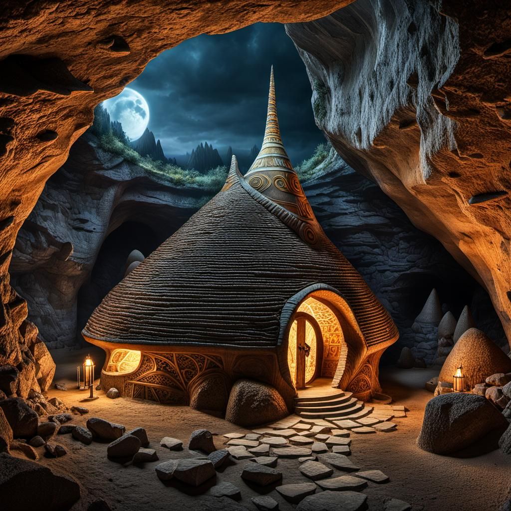 Epic Neolithic Middle-Earth Architecture Masterpiece