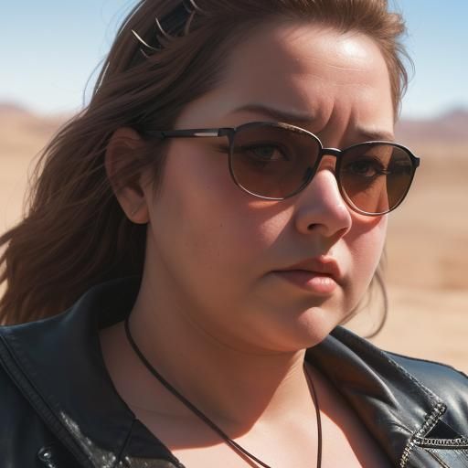 Sarah Connor in the Desert: A Photographic Close-Up