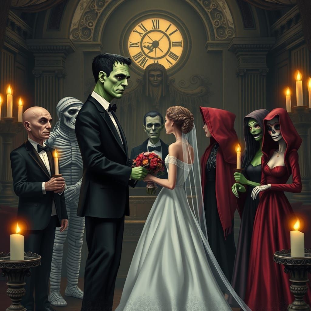Frankenstein's Wedding: A Gothic Monster Mash