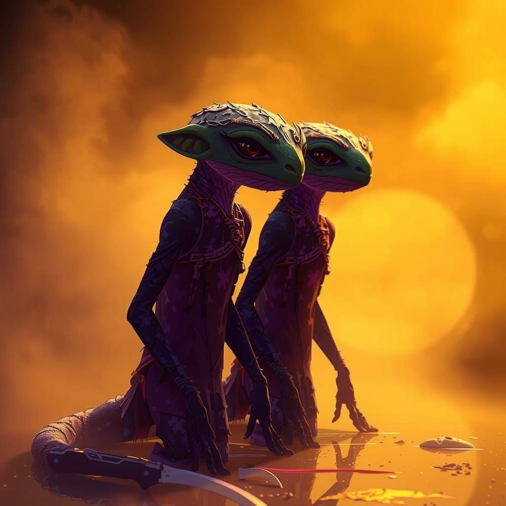 Stealthy Assassin Emerges from Wetland Fog