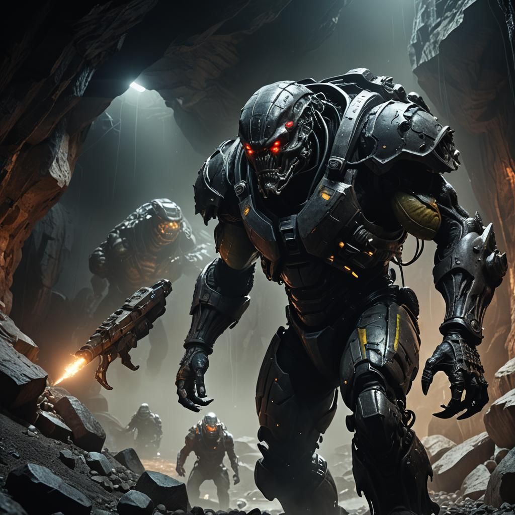 Alien General Invasion: Hyper-Realistic Cinematic Digital Ar...