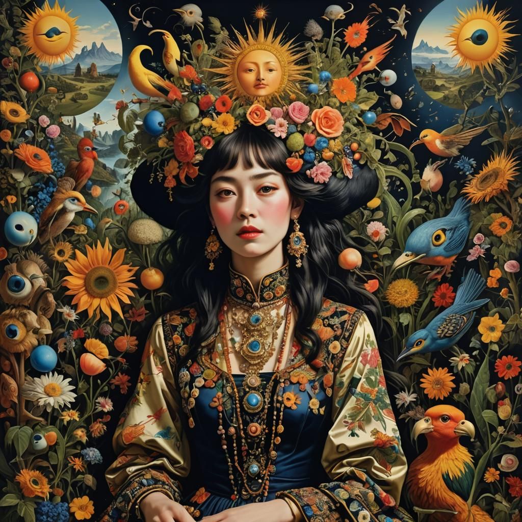 Hyperrealistic Maximalist Image of Loss and Abandonment