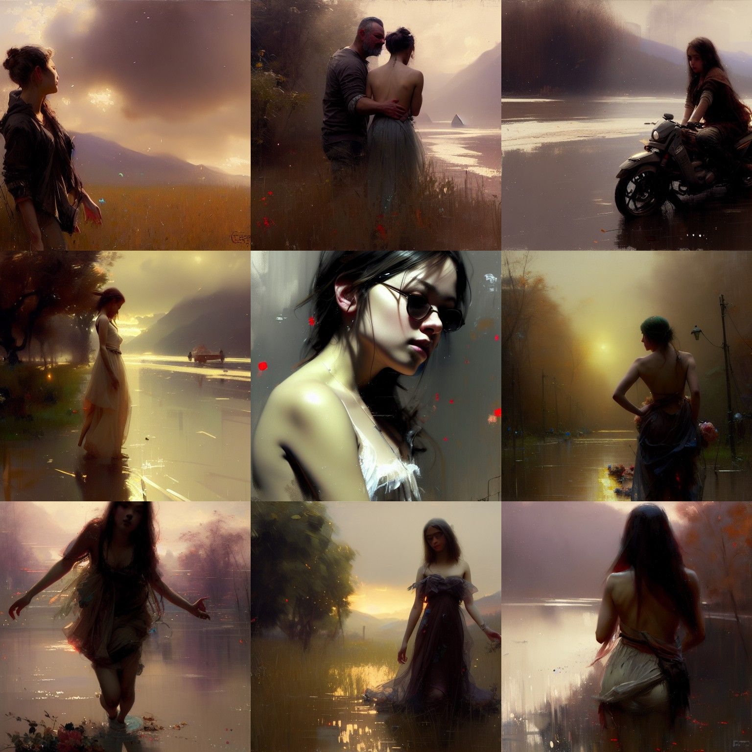 Enigmatic Sundance Inspired by Classical Masters