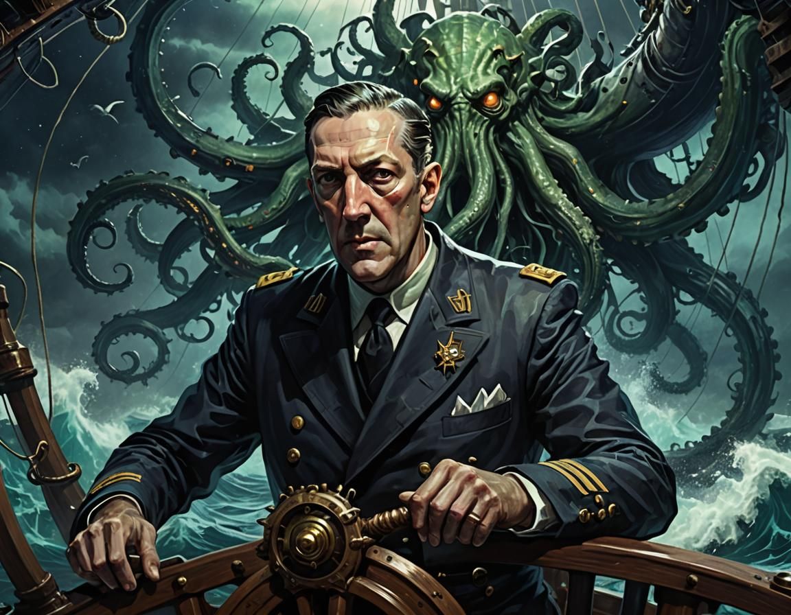 Nightmare Voyage: Cosmic Horror Art