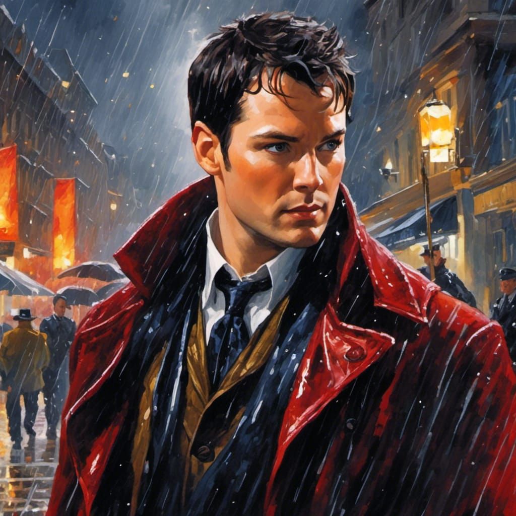 Vampire Ianto Jones from Torchwood in Cardiff