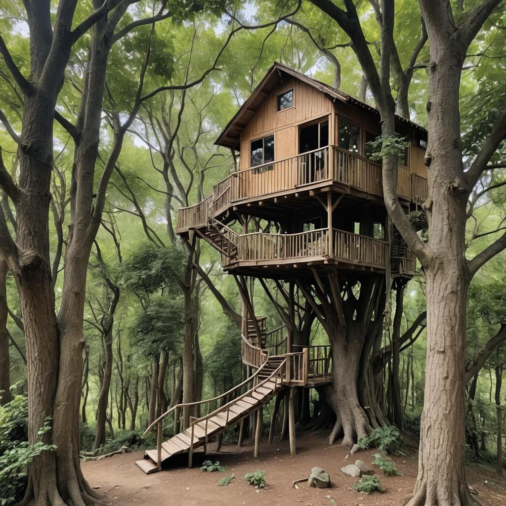 Enchanting Treehouse in the Beyeu