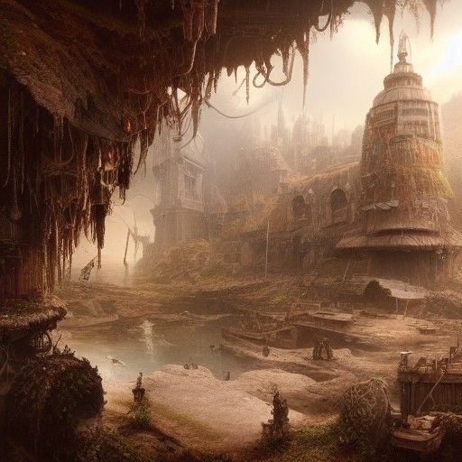 Epic Cinematic Digital Matte Painting