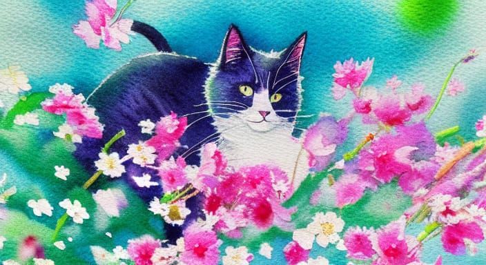 😹Cat vs. Sakura