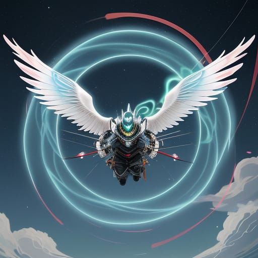 Gigantic Yokai Clam with Kite Wings