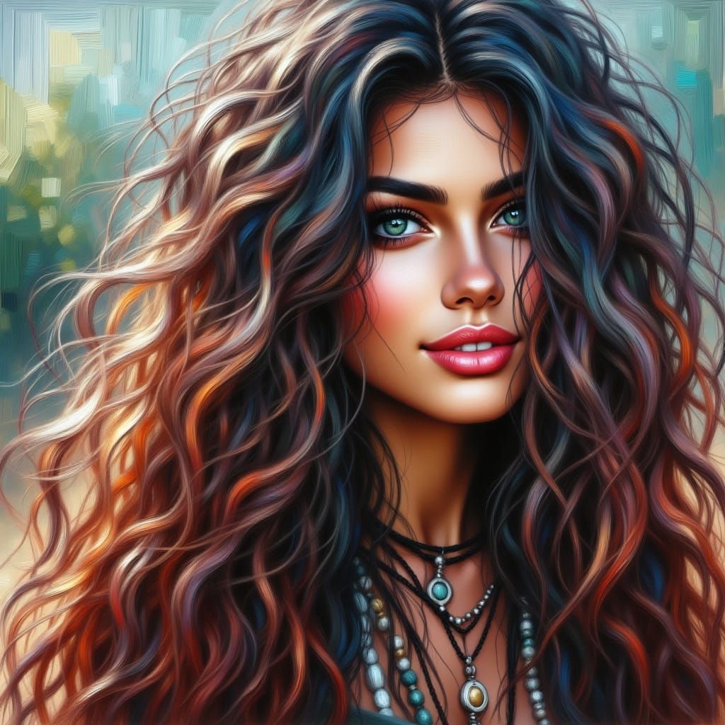 Professional Female Police Officer on Duty