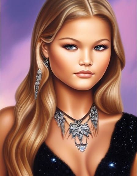 Fantasy Portrait of a Teenaged Woman