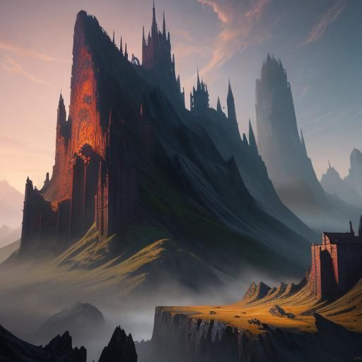 Roberto Baggio: Detailed Matte Painting in Deep Color