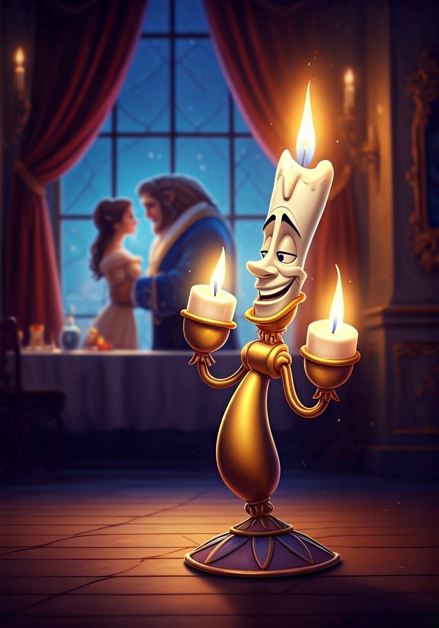 Whimsical Lumière Illuminates the Night, Captivating Disney ...