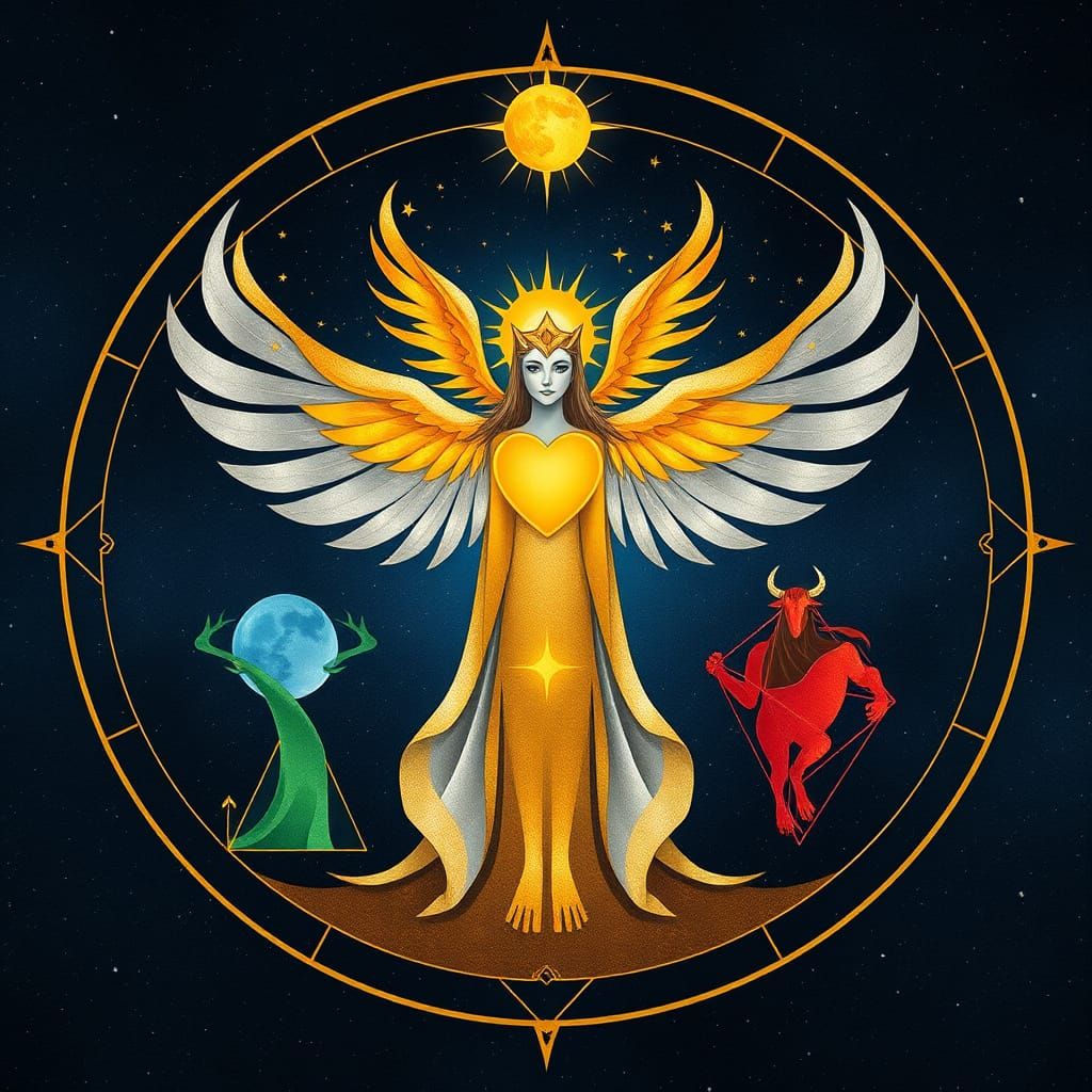 The Harmonious Union of Opposites in Cosmic Geometry