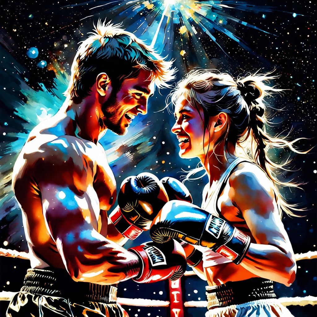 Boxer in love : Happy Valentine's Day