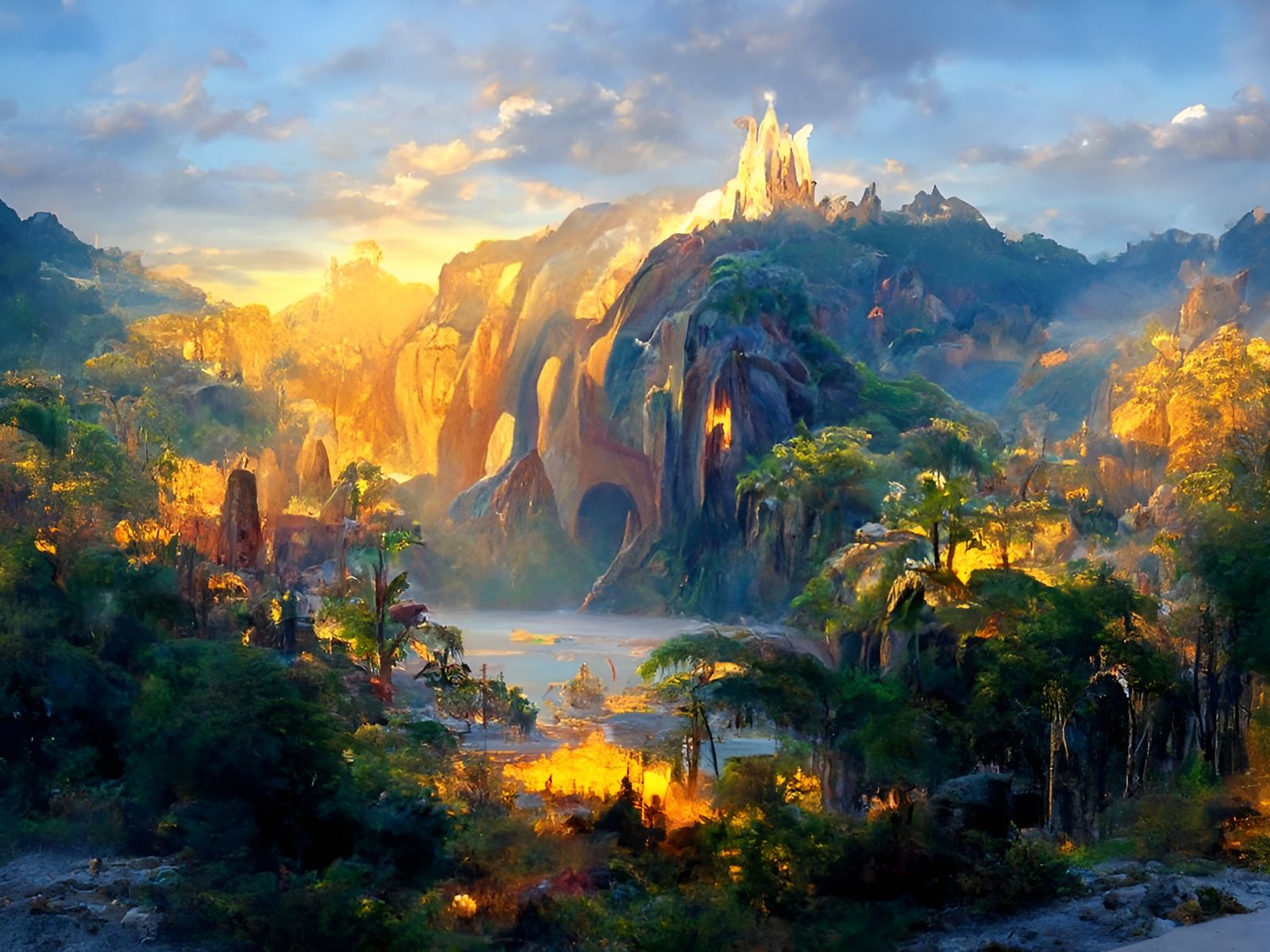 El Dorado: Lost City in a Lush Valley