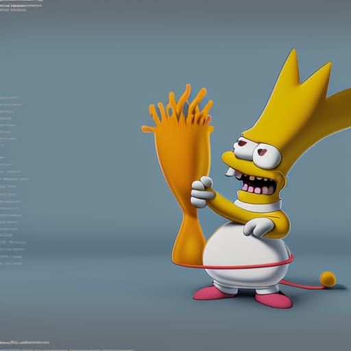 Screwball Squirrel Enters The Simpsons Universe