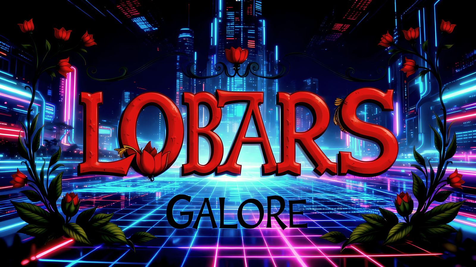 Loras Galore Text Art Illustration