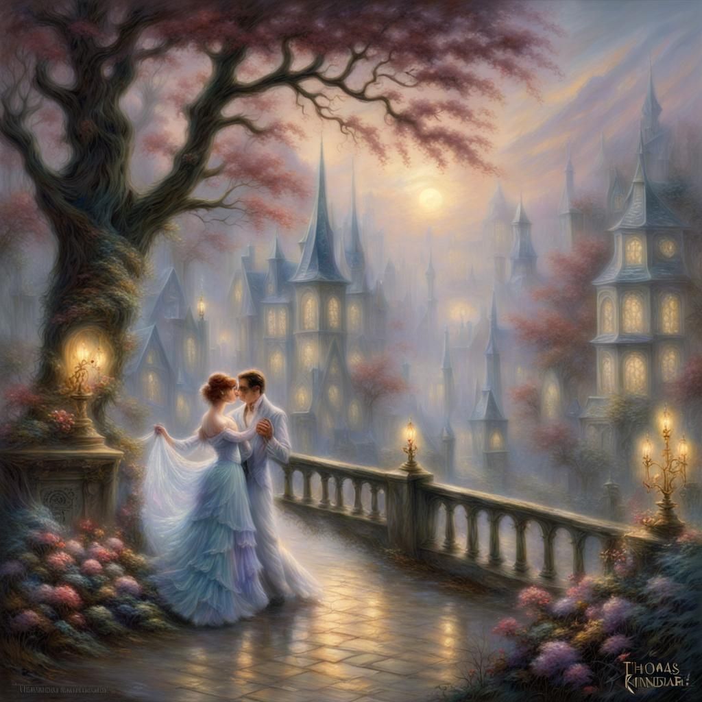 Ethereal Undead Seduction in a Fantasy Waltz