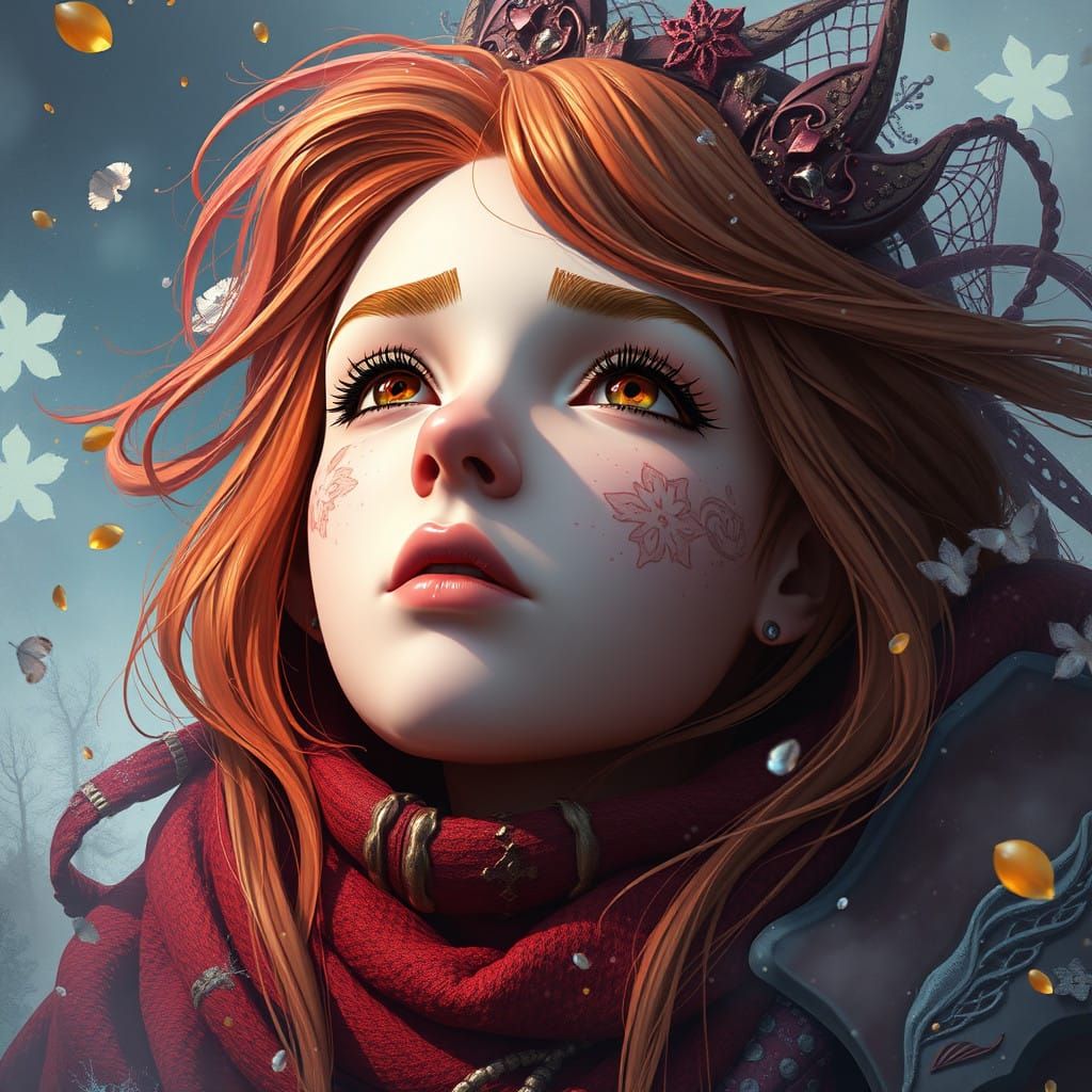 December Reveals Its Enchanted Essence in a Vibrant, Fantasy...