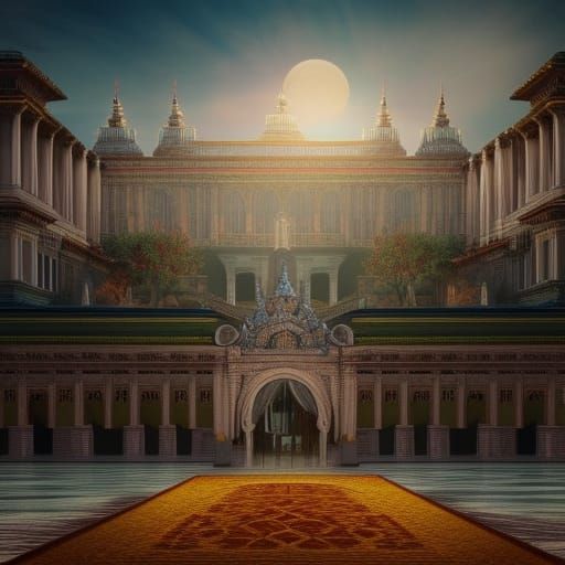 Royal Palace at Sunrise