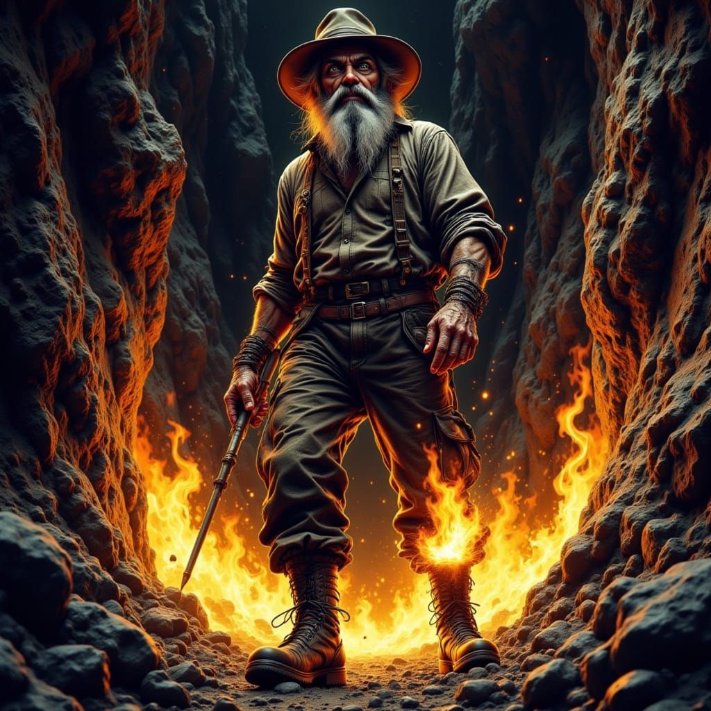 “Oh oh!  Looks like the start of a boot fahr!”