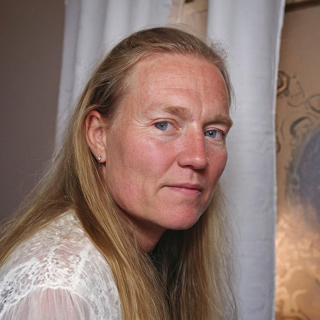 Ethereal Beauty in a Luxurious Bedroom Setting