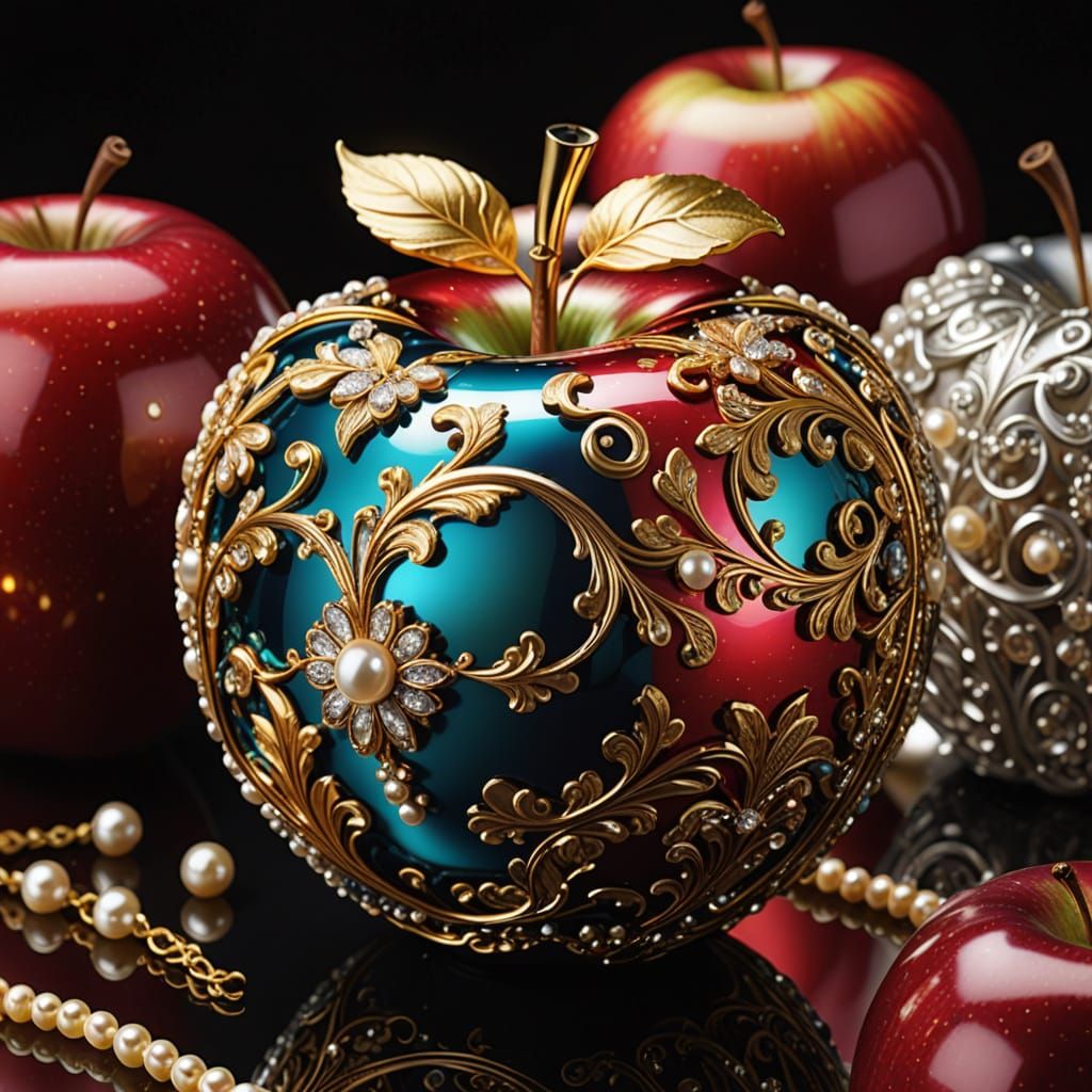 Una manzana con clase
