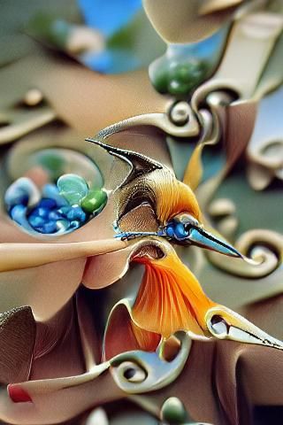 Surreal Quilling Art in High Resolution