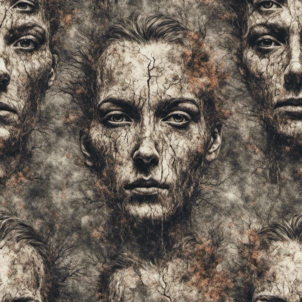 Disturbing Mental Health Image Evokes Inner Turmoil