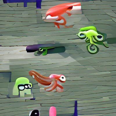 Squid Game AI Art