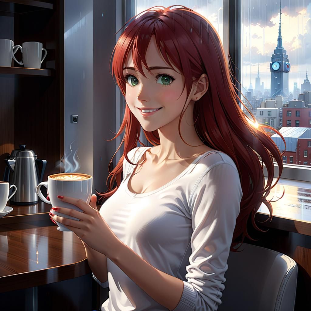 Good Morning! 🌦️ ☕ 💛