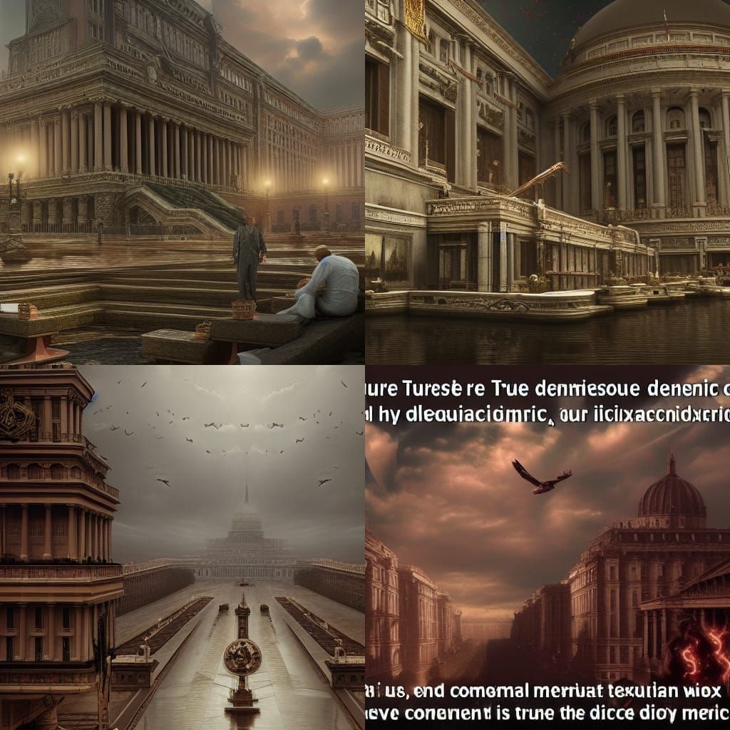Dramatic Digital Painting: The True Purpose of Communism