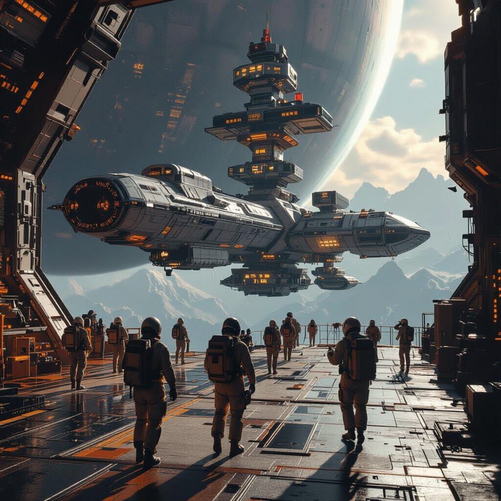 Epic Space Station: Humanity's Last Stand