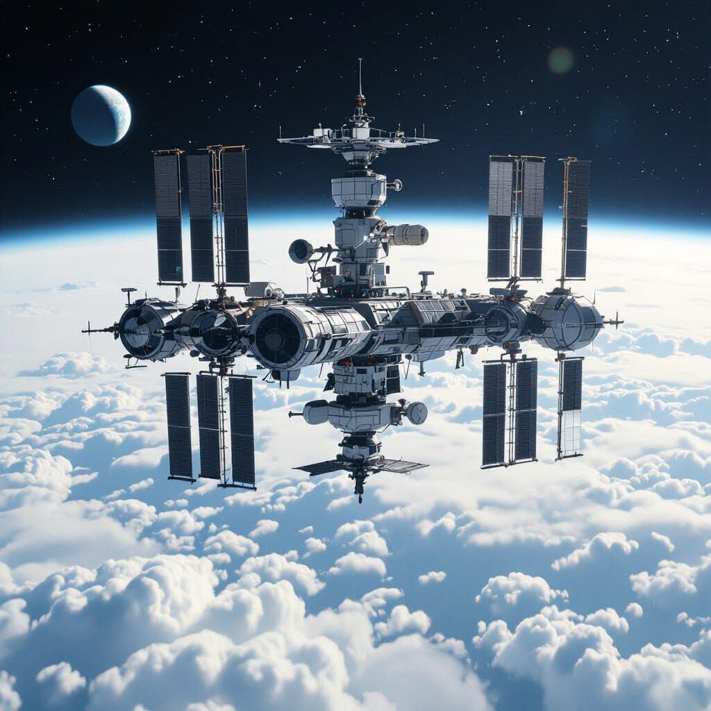 Epic Space Station: Humanity's Last Stand