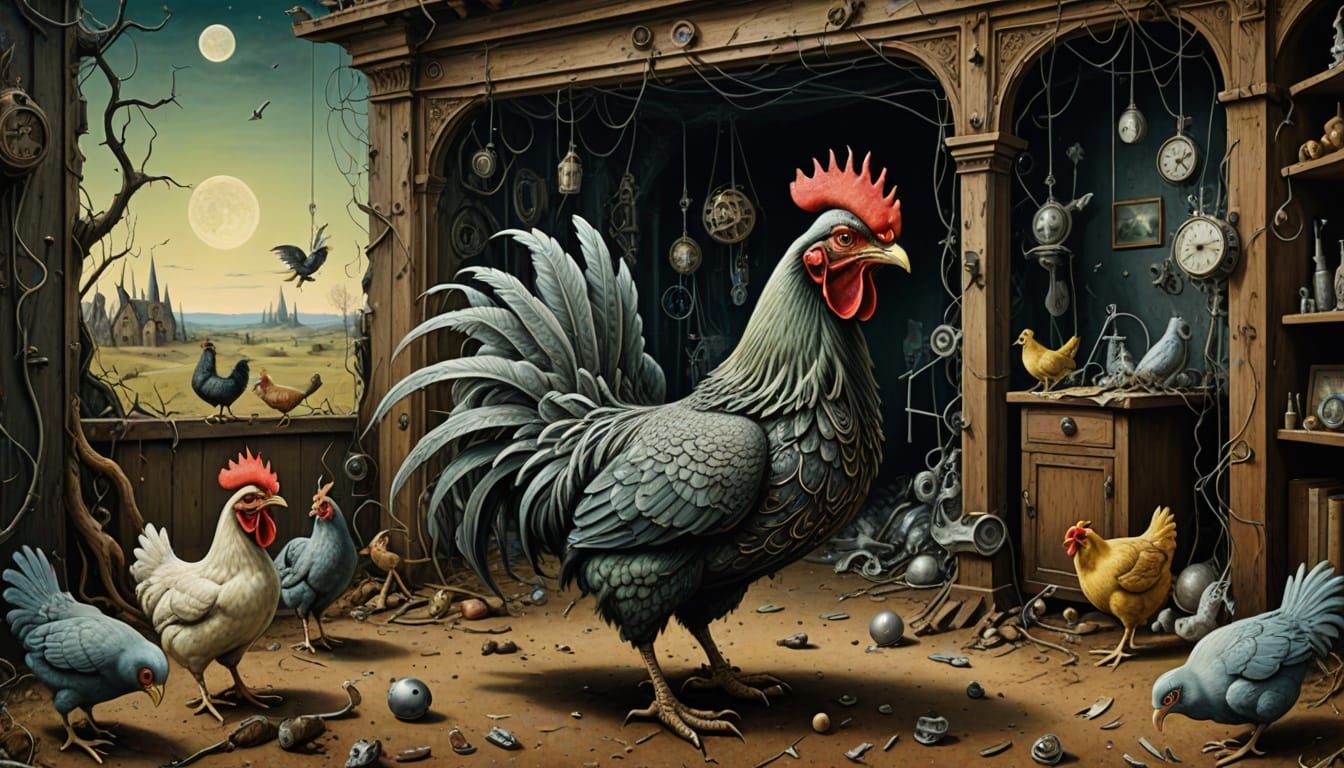 Whimsical Super Chicken Rules the Roost in Cryptid Chaos