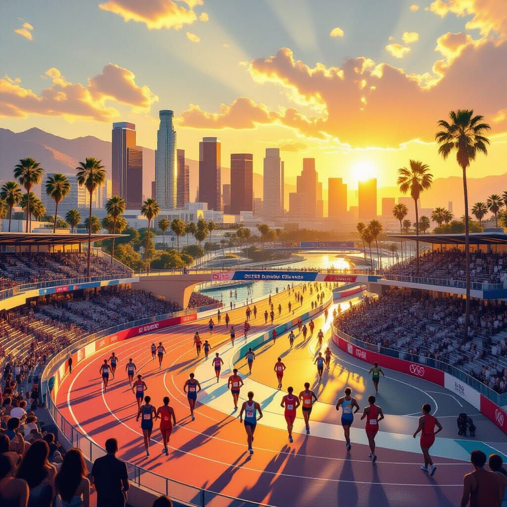 2028 LA Olympics: Global Unity & Athleticism
