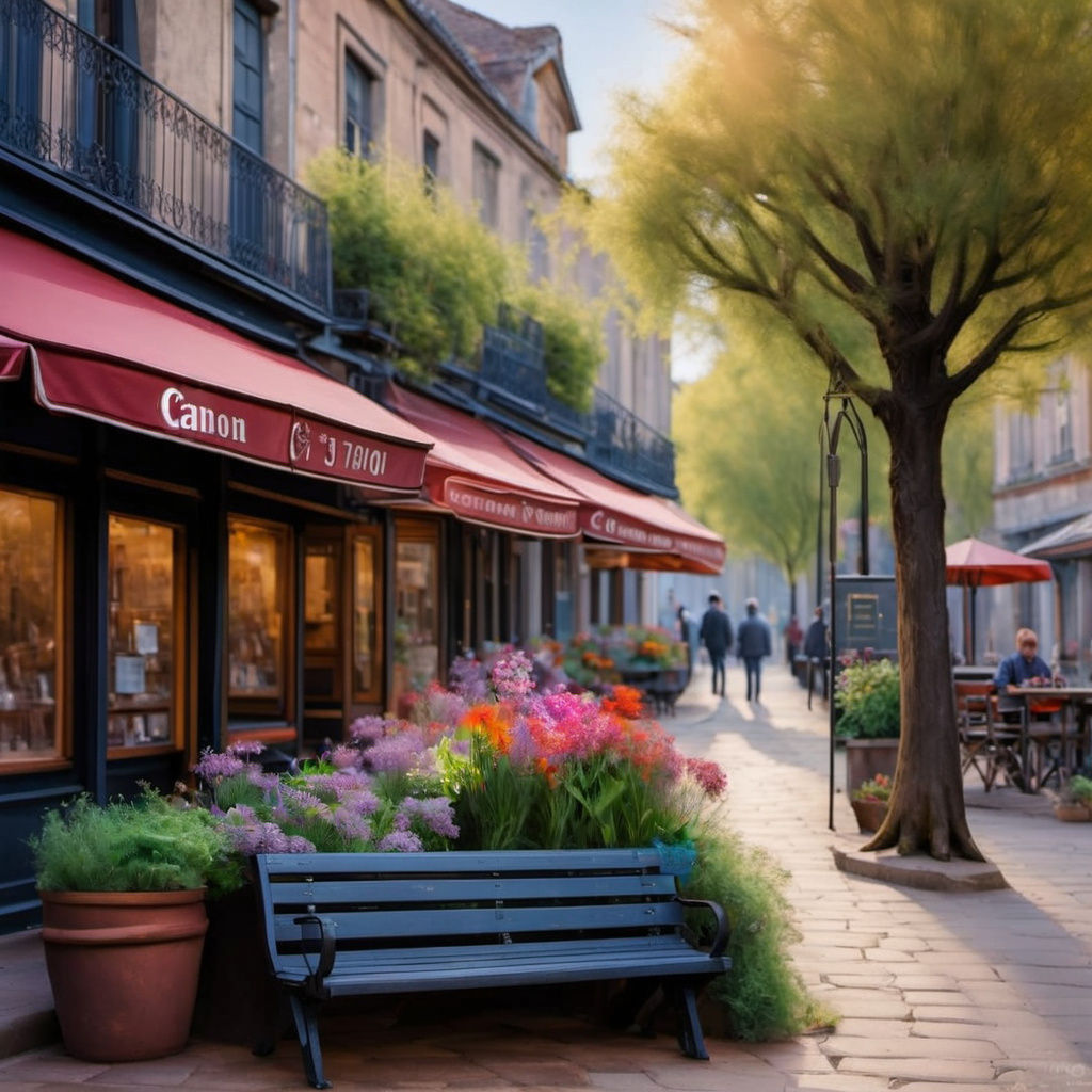 Slightly Altered Professional Portrait in Bokeh Lighting