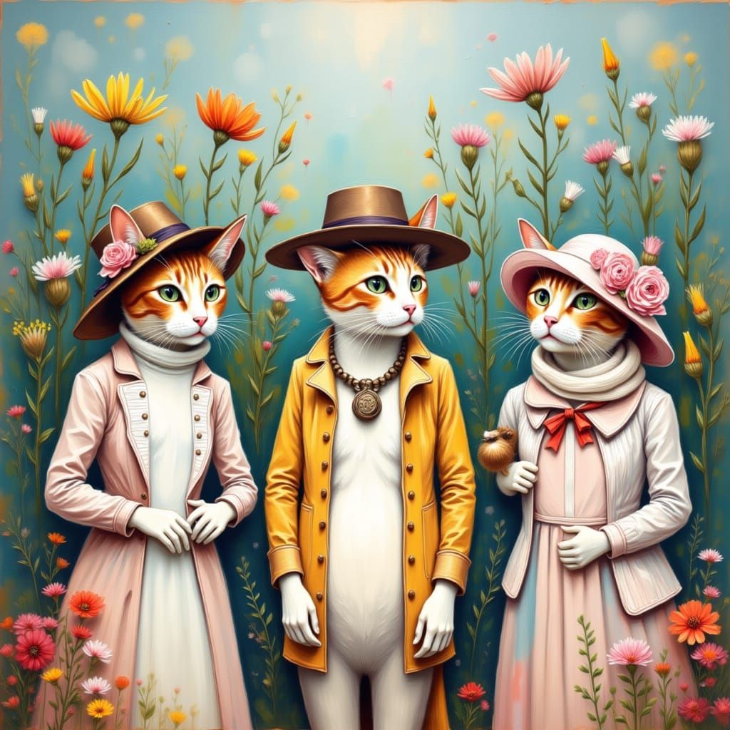 cats wearing hats
<lora:Expressive:1.0> <lora:Contexture Moo...