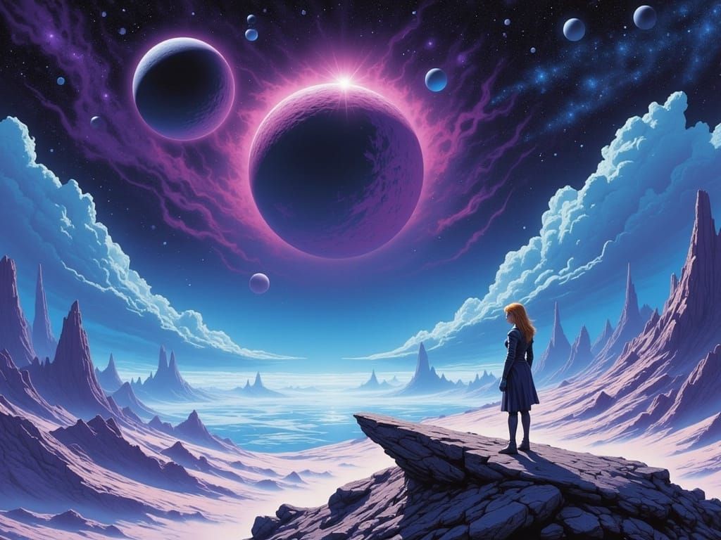 Epic Sci-Fi Romance Set Near Zeta Reticuli